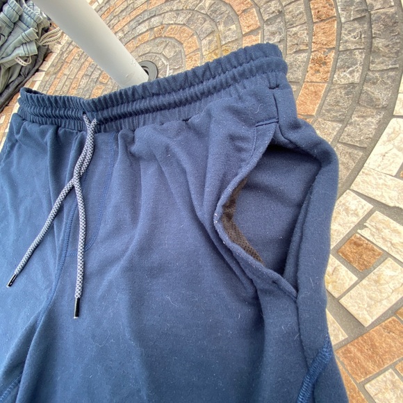 O’Neill Hybrid Navy Sweat Shorts - Picture 3 of 6